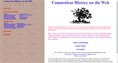 Desktop Screenshot of connhistory.org